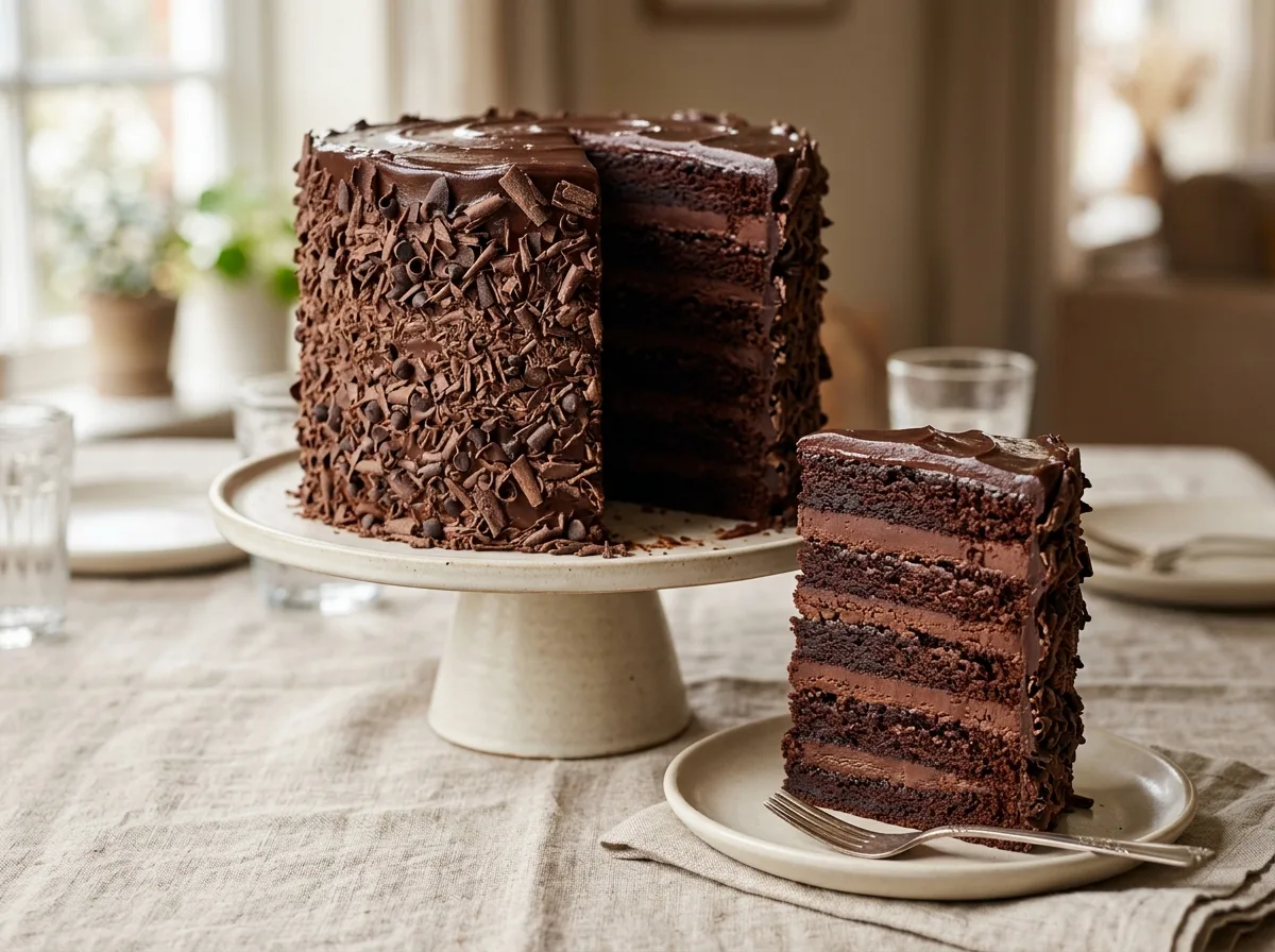 10-Inch Chocolate Tower Truffle Cake™